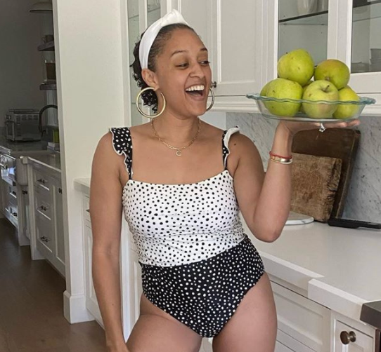 Actress, Tia Mowry On Her 68lbs Postpartum Weight Loss